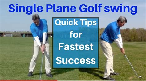 Single Plane Golf Swing 